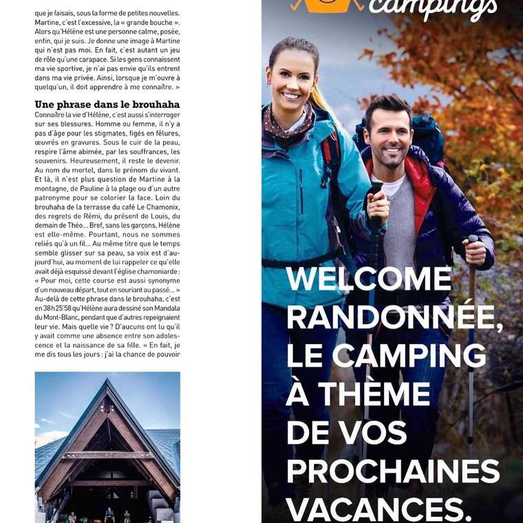Une phrase dans le brouhaha — le refuge et la montagne