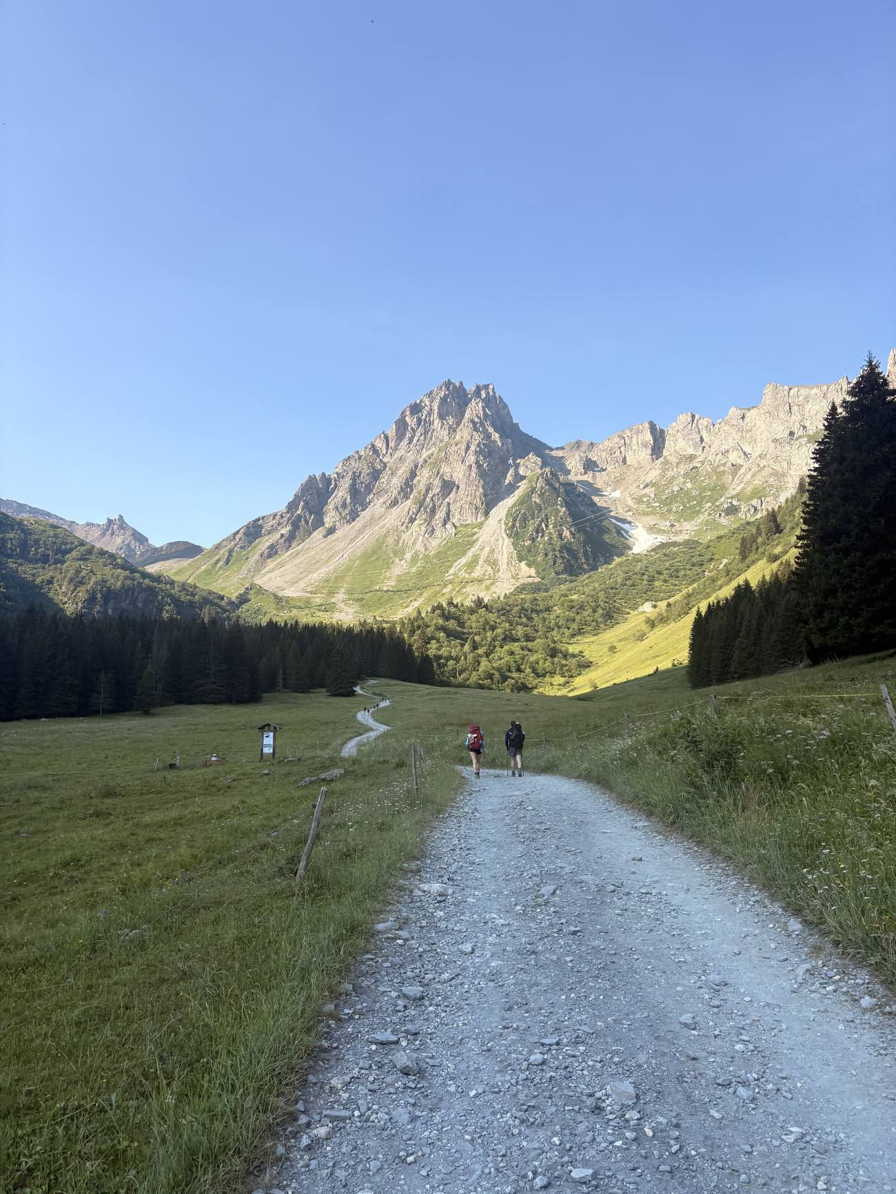 Vers le Col du Bonhomme