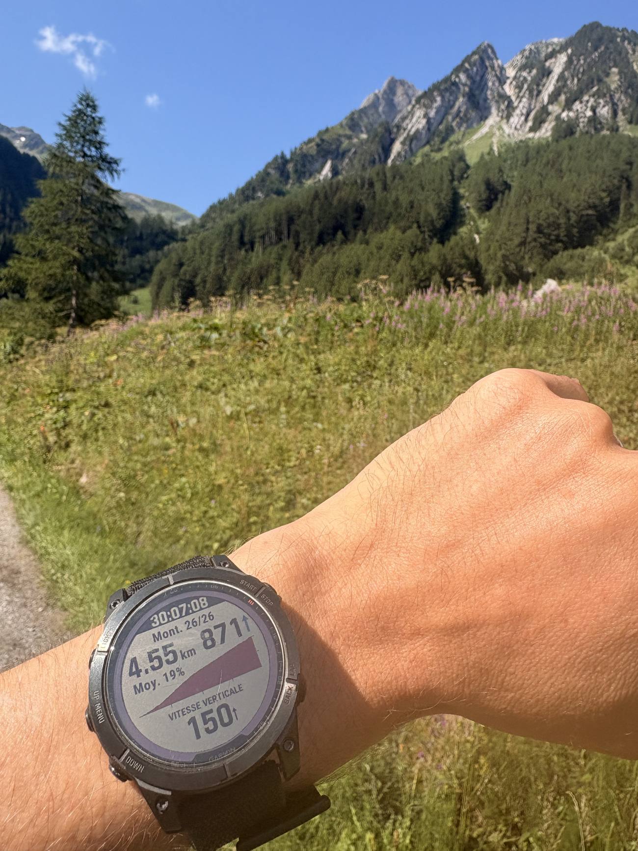 Vers le Col de Balme